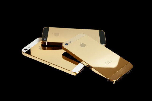 gold apple iphone